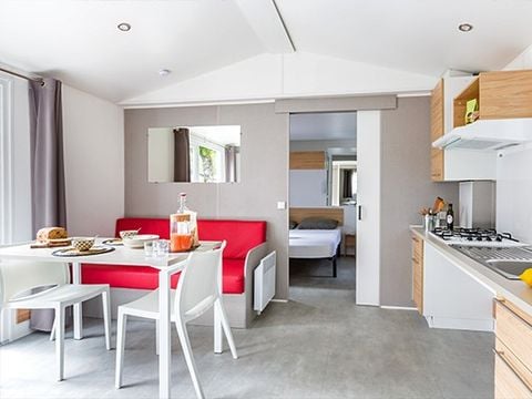 MOBILHOME 6 personnes - Mobil-home | Premium | 3 Ch. | 6 Pers. | Terrasse simple | Clim.