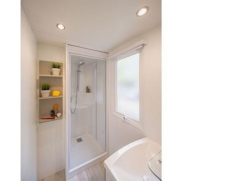 MOBILHOME 4 personnes - Premium Azure | 2 Ch. | 4 Pers. | Terrasse simple | Clim.