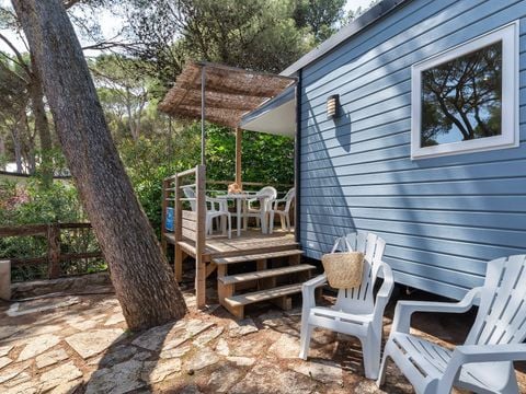 MOBILHOME 4 personnes - Premium | 2 Ch. | 4 Pers. | Terrasse simple | 1 SDB | Clim.