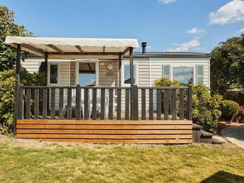 MOBILHOME 6 personnes - Mobil-home | Comfort | 3 Ch. | 6 Pers. | Terrasse surélevée | Clim. | TV