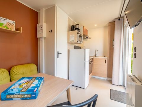 MOBILHOME 2 personnes - Mitoyen - 1 Chambre mitoyen 2 Personnes