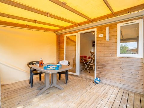 MOBILHOME 2 personnes - Mitoyen - 1 Chambre mitoyen 2 Personnes