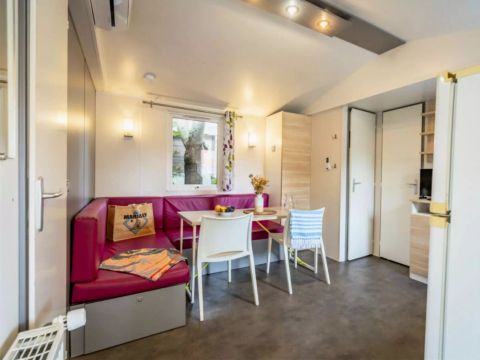 MOBILHOME 6 personnes - Mobil-home Confort 4 Pièces 6 Personnes Climatisé + TV