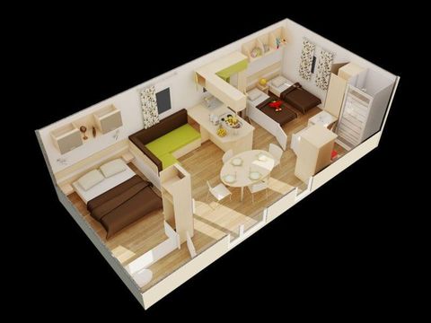 APPARTEMENT 5 personnes - CONFORT LOUISIANE