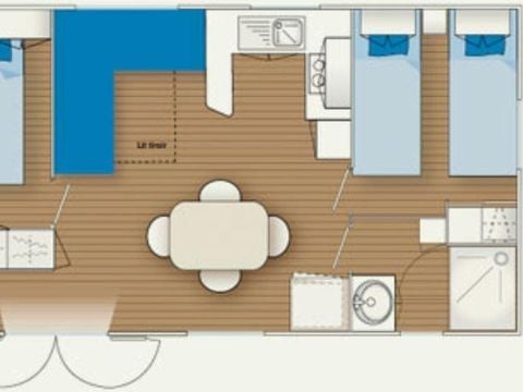 APPARTEMENT 5 personnes - CONFORT LOUISIANE