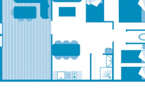 TENTE TOILE ET BOIS 6 personnes - Lodge Sweet Home 4/6p 2ch ****