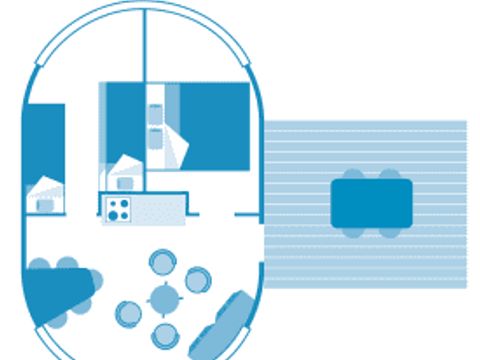 TENTE 5 personnes - Tente Panorama 5p 2ch