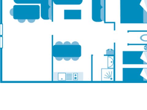 TENTE TOILE ET BOIS 4 personnes - Lodge Sweet Home 4p 2ch ****