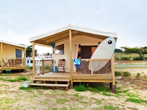 TENTE 5 personnes - Capcode, 2 Chambres Sans sanitaires