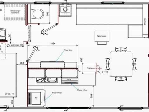 MOBILHOME 6 personnes - PRIVILEGE