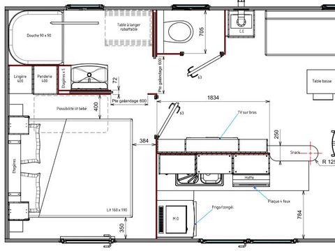 MOBILHOME 6 personnes - PRIVILEGE