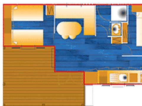 MOBILHOME 4 personnes - ACACIA