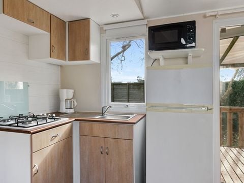 MOBILHOME 6 personnes - Classic | 3 Ch. | 6 Pers. | Terrasse surélevée | Clim.