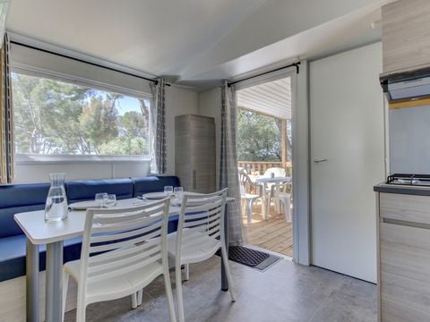 MOBILHOME 6 personnes - Comfort | 2 Ch. | 4/6 Pers. | Terrasse simple | Clim