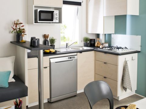 Mobilhome 6 personnes - Comfort XL | 3 Ch. | 6 Pers. | Terrasse surélevée | Clim.