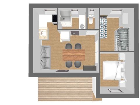 CHALET 7 personnes - SEQUOIA