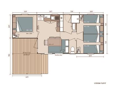 MOBILHOME 8 personnes - CEDRE