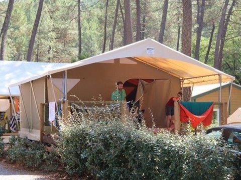 BUNGALOW TOILÉ 5 personnes - Bungalow toilé Canada 2 chambres- sans sanitaire 