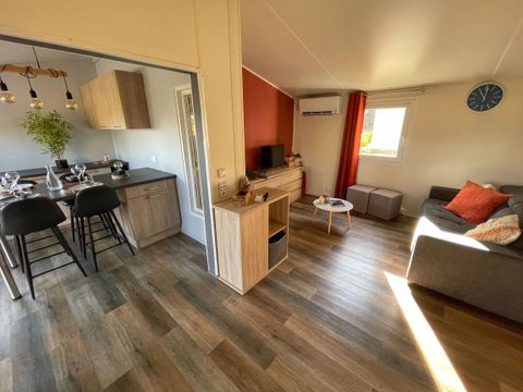 MOBILHOME 6 personnes - Mobil-Home Romarin 4/6 pers. 2 ch.