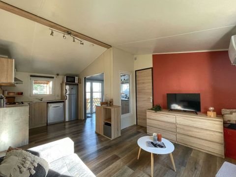 MOBILHOME 6 personnes - Mobil-Home Romarin 4/6 pers. 2 ch.