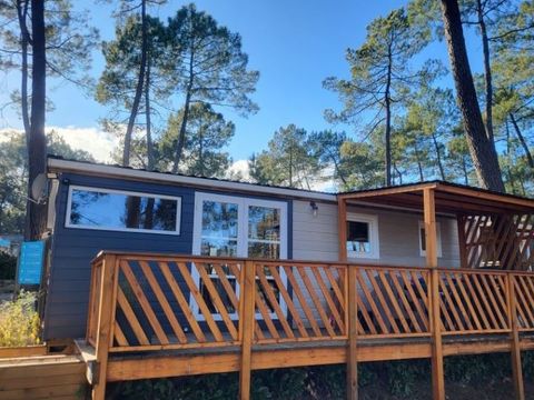 MOBILHOME 6 personnes - Mobil-Home Romarin 4/6 pers. 2 ch.