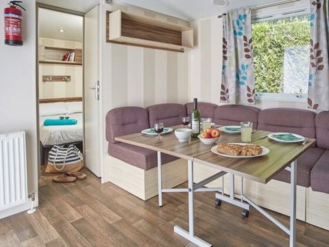 Mobilhome 6 personnes - Mobil-home | Comfort XL | 2 Ch. | 6 Pers. | Terrasse surélevée | Clim.