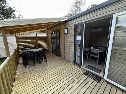 Mobilhome 6 personnes - Mobil-home | Comfort XL | 3 Ch. | 6 Pers. | Terrasse surélevée | Clim.