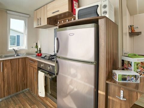 Mobilhome 6 personnes - Mobil-home | Comfort XL | 2 Ch. | 6 Pers. | Terrasse surélevée | Clim.