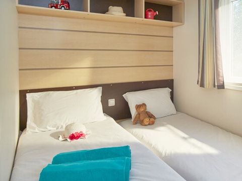 Mobilhome 6 personnes - Mobil-home | Comfort XL | 2 Ch. | 6 Pers. | Terrasse surélevée | Clim.