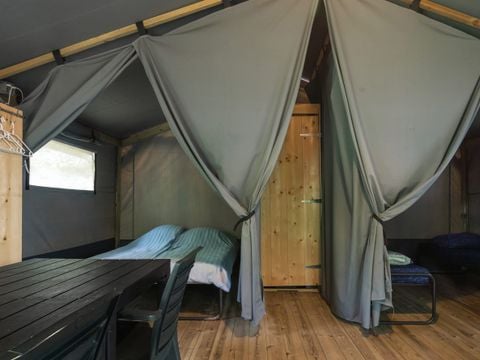 TENTE TOILE ET BOIS 4 personnes - Tente Glamping Camomille