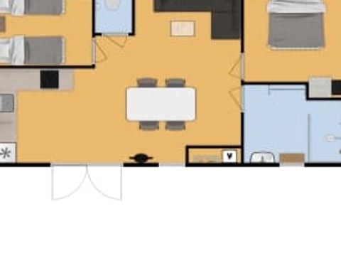 MOBILHOME 4 personnes - Thym