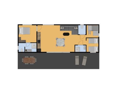 MOBILHOME 6 personnes - Safran