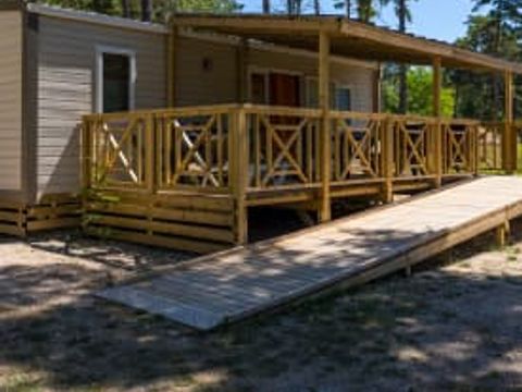 MOBILHOME 4 personnes - accessible aux personnes handicapées Estragon, 2 chambres