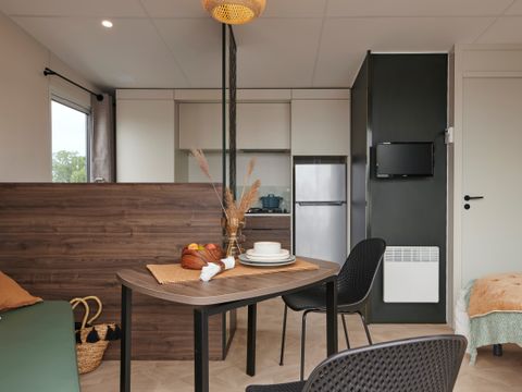 MOBILHOME 2 personnes - Ciel Prestige 21m² + terrasse semi-couverte 13.5m²