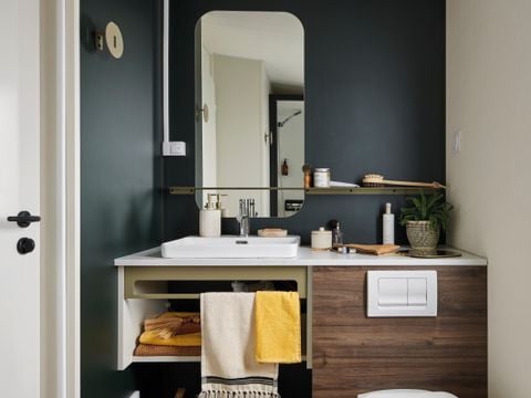 MOBILHOME 2 personnes - Ciel Prestige 21m² + terrasse semi-couverte 13.5m²