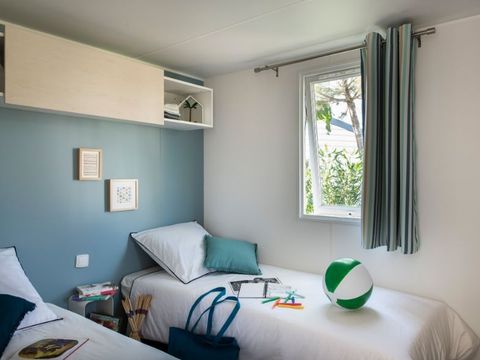 Mobilhome 6 personnes - Evasion+ - 2 chambres - 2 salles de bain 31m²