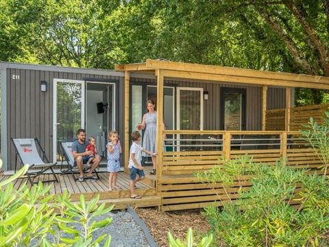 Mobilhome 6 personnes - Premium - 2 chambres - 2 salles de bain 33m²