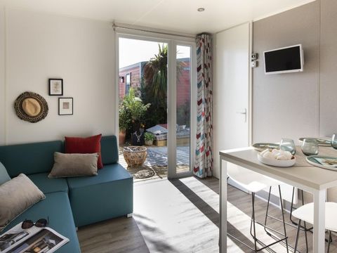 Mobilhome 6 personnes - Premium - 2 chambres - 2 salles de bain 33m²