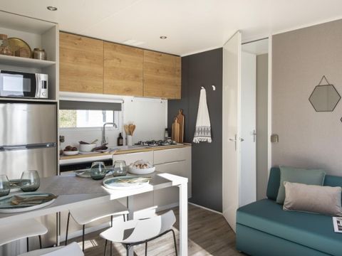 Mobilhome 6 personnes - Evasion+ - 2 chambres - 2 salles de bain 33m²