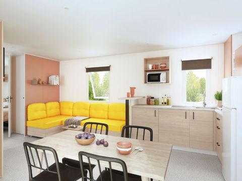 Mobilhome 6 personnes - Confort - 3 chambres - 2 salles de bain 39m²