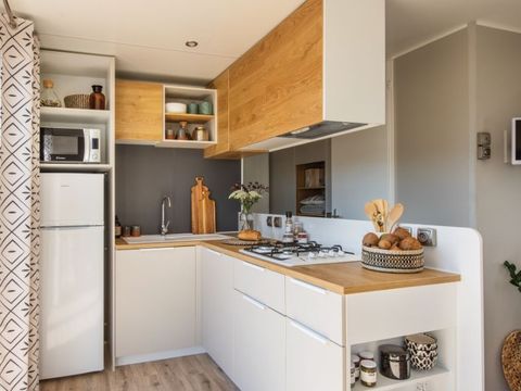 Mobilhome 6 personnes - Premium - 3 chambres - 2 salles de bain 40m²