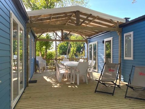 Mobilhome 12 personnes - Tribu - 6 chambres - 2 salles de bain