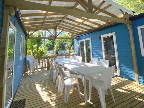 Mobilhome 12 personnes - Tribu - 6 chambres - 2 salles de bain