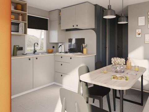 Mobilhome 6 personnes - Loisir+ - 3 chambres - 30m²