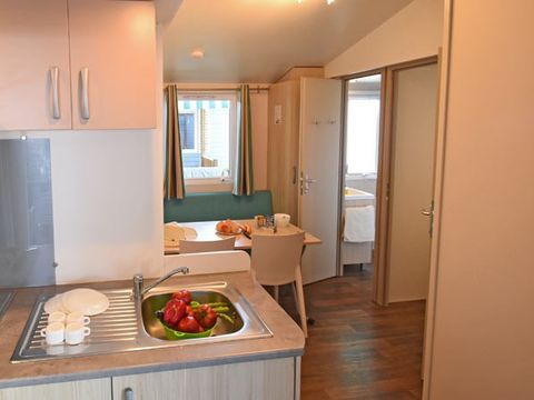 Mobilhome 4 personnes - Classic XL | 2 Ch. | 4 Pers. | Terrasse surélevée | TV