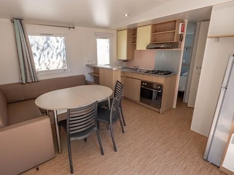 Mobilhome 8 personnes - Comfort XL | 3 Ch. | 6/8 Pers. | Terrasse surélevée | Clim.