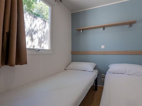 Mobilhome 8 personnes - Comfort XL | 3 Ch. | 6/8 Pers. | Terrasse surélevée | Clim.