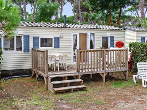 MOBILHOME 4 personnes - Mobil-home | Classic | 2 Ch. | 4 Pers. | Terrasse surélevée | Clim. | TV