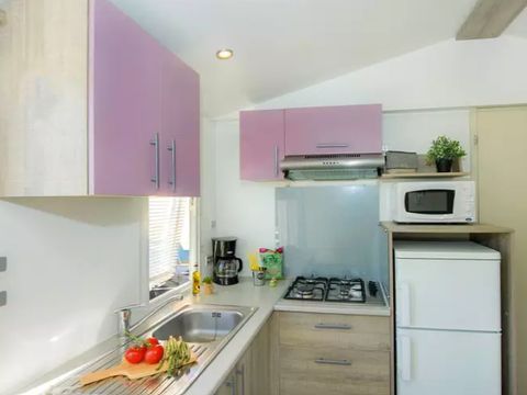 Mobilhome 4 personnes - Mobil-home | Classic | 2 Ch. | 4 Pers. | Terrasse surélevée | Clim. | TV