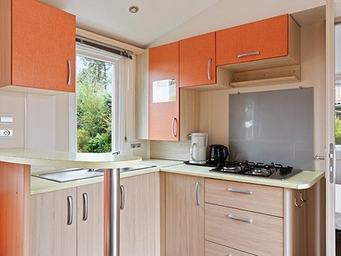 MOBILHOME 4 personnes - Classic | 2 Ch. | 4 Pers. | Terrasse surélevée | Clim. | TV